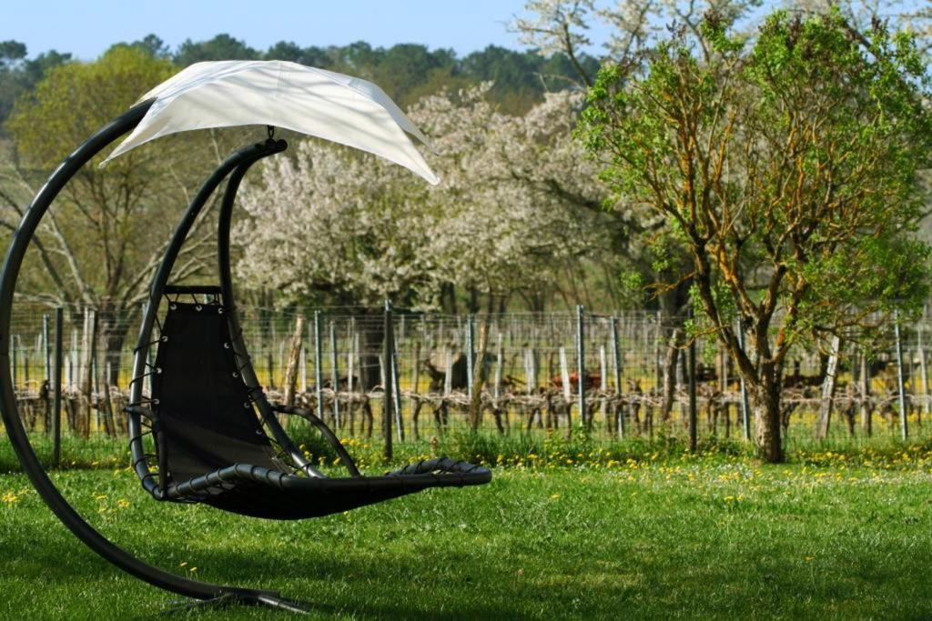 Bed and Breakfast Bleu Raisin Les Salles-de-Castillon Exterior foto